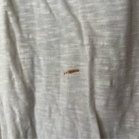 Anthropologie Porridge Odette Top Ivory Deep V-Neck Short Sleeves NWT - Picture 7 of 10